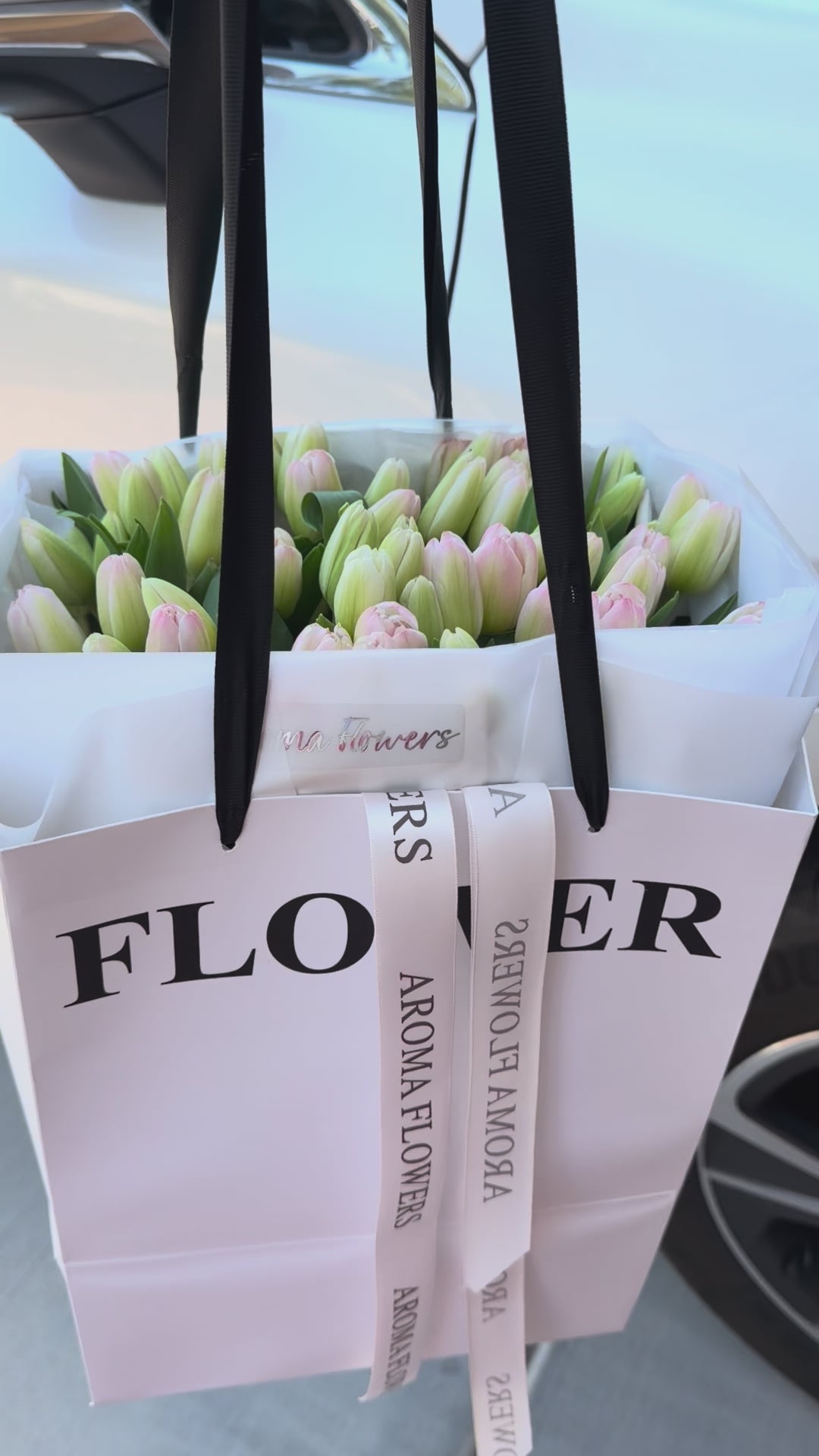 Soft Pink Tulip Bouquet