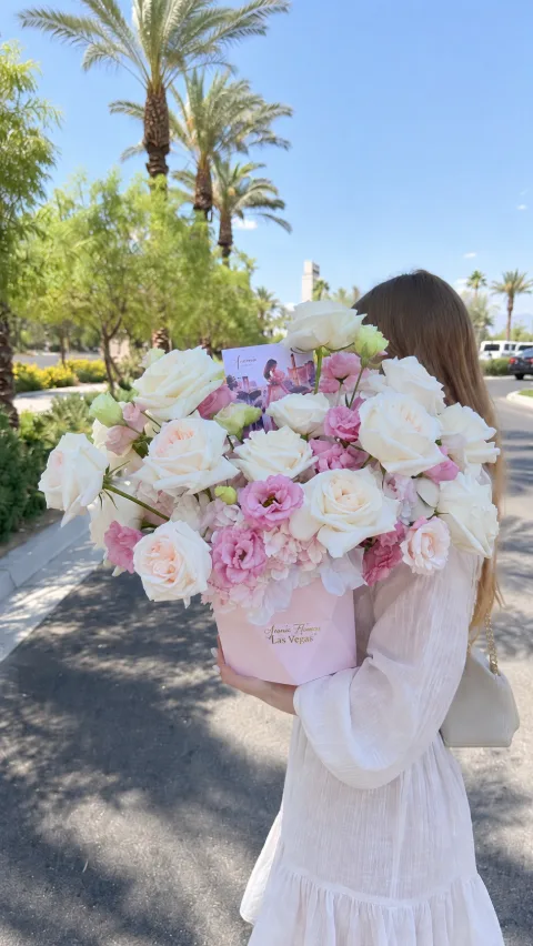 Pink Harmony Flower Box, another angle
