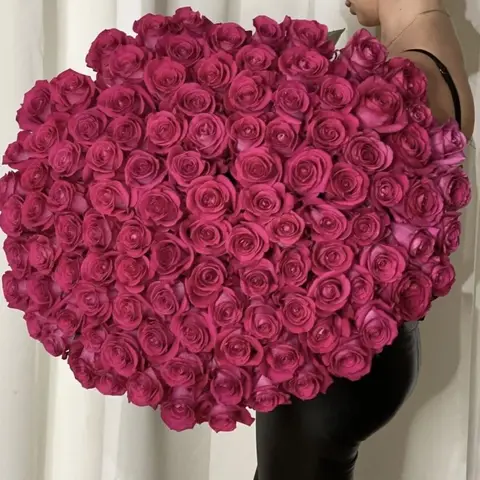 Velvet Bloom, 150 pink roses, Aroma Flowers Las Vegas